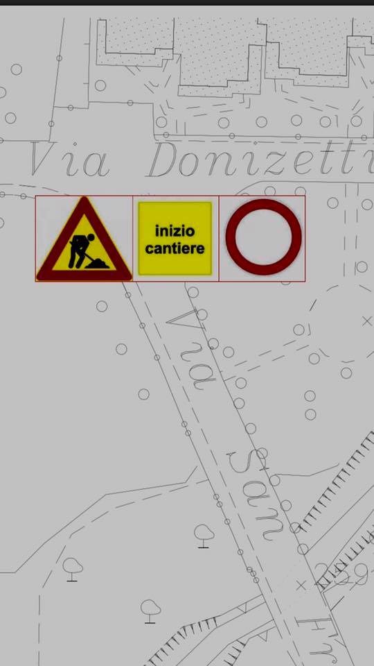 Immagine che raffigura Viabilità Via san Francesco D'Assisi- Via Donizetti