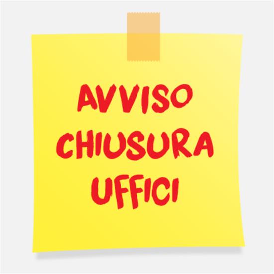 chiusura per ferie